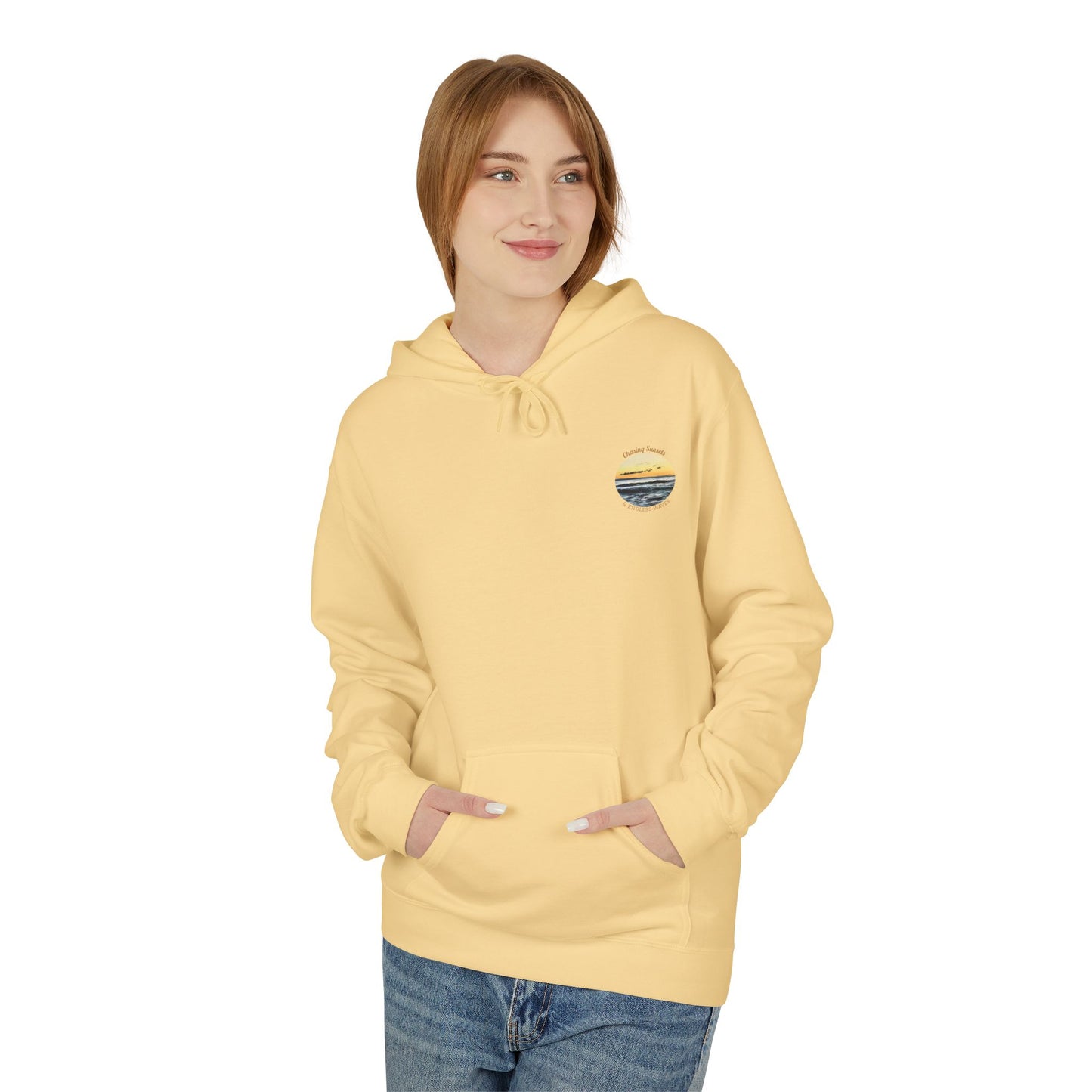"Chasing Sunsets & Endless Waves" Hoodie