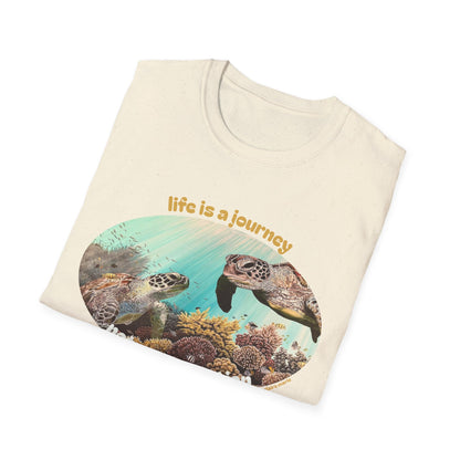 'Life is a Journey' Underwater Garden T-Shirt