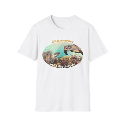 'Life is a Journey' Underwater Garden T-Shirt