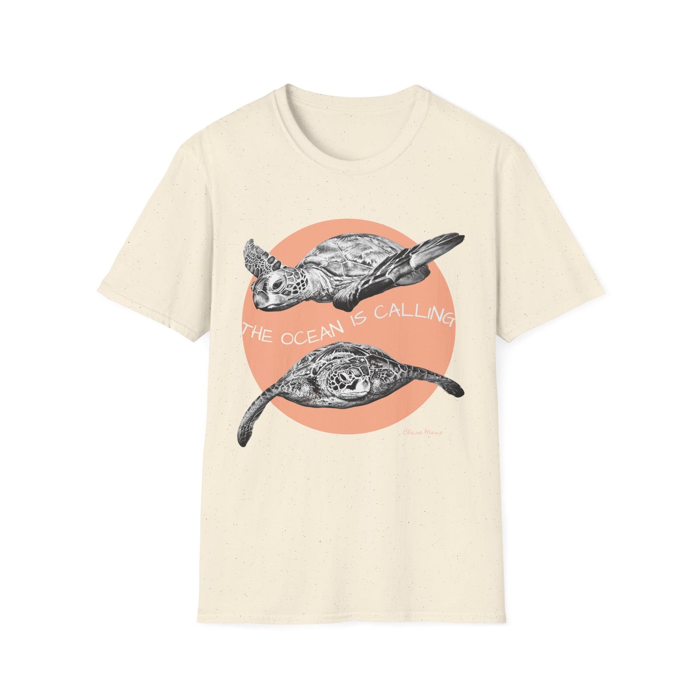 Sea Turtle 'The Ocean Is Calling' T-Shirt