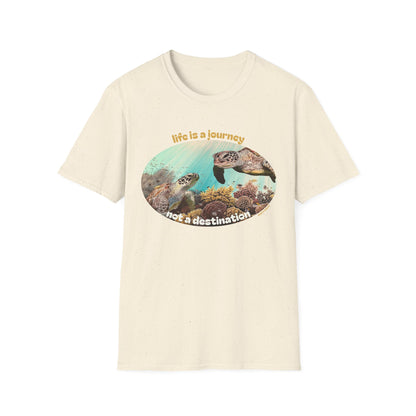 'Life is a Journey' Underwater Garden T-Shirt