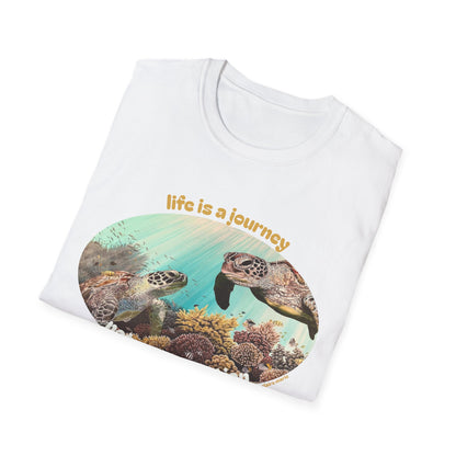 'Life is a Journey' Underwater Garden T-Shirt