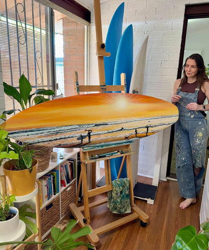 My LAST Custom Hand-Painted Surfboard - Number 100 of 100