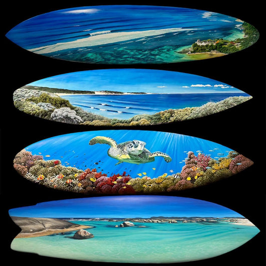 My LAST Custom Hand-Painted Surfboard - Number 100 of 100