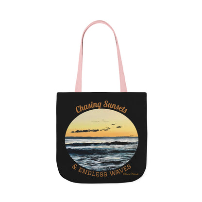 Canvas Tote — "Chasing Sunsets & Endless Waves" — Limited Edition