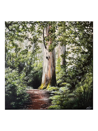"Margaret’s Place" original acrylic painting on canvas (300 x 300mm)