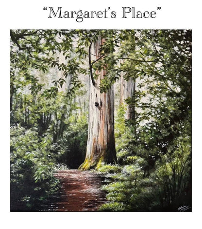 'Margarets Place' Framed fine art print
