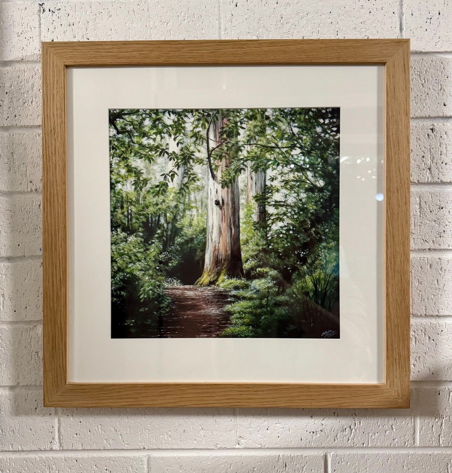 'Margarets Place' Framed fine art print