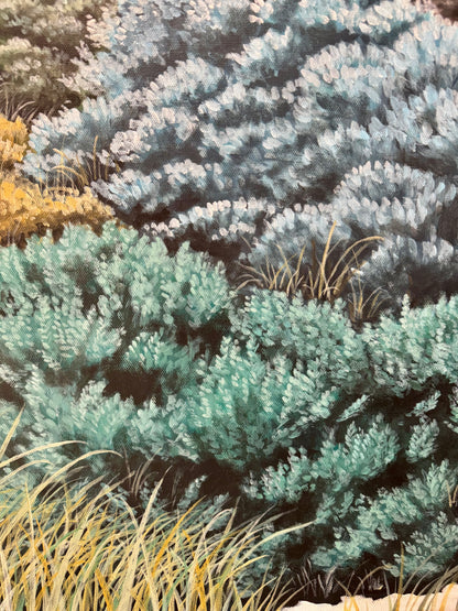 "Little Salmon Bay"  - original acrylic on canvas 122 x 122cm FRAMED