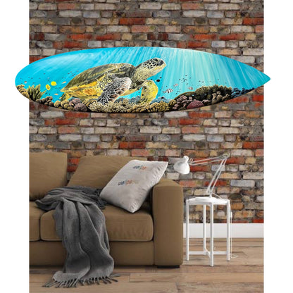 "Beam me up Scotty" Surfboard artwork