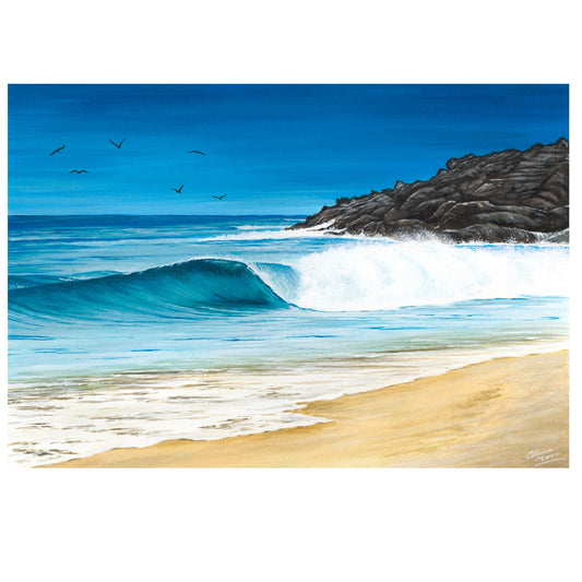 "South West nirvana" - limited edition A3 fine art print